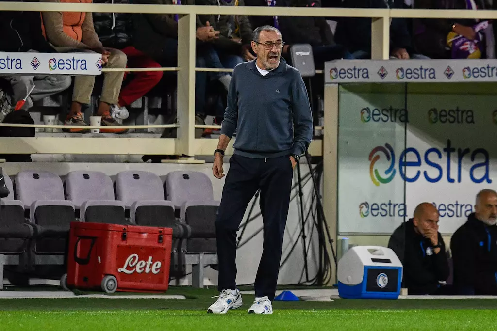 Sarri: “Problemi di preparazione? Mi vien da ridere. Oggi tanta roba, anche se gli infortuni…”