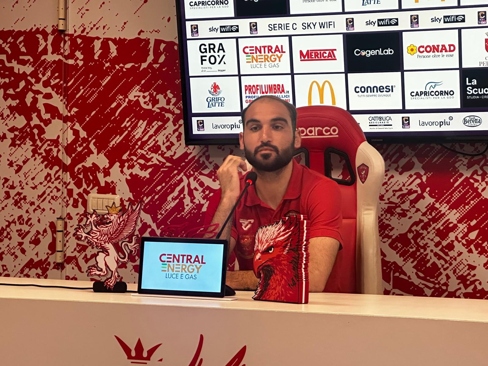 Perugia-Pescara, Ladinetti: “Dieci minuti che non mi spiego, dobbiamo crescere per arrivare dove vogliamo”