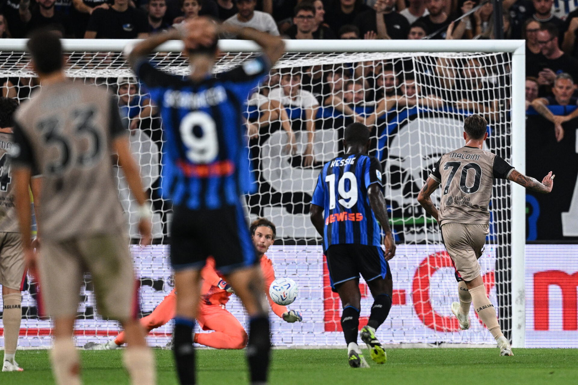 Atalanta-Cagliari 1-2, Sarri: “Risultato figlio di un pizzico di culo”
