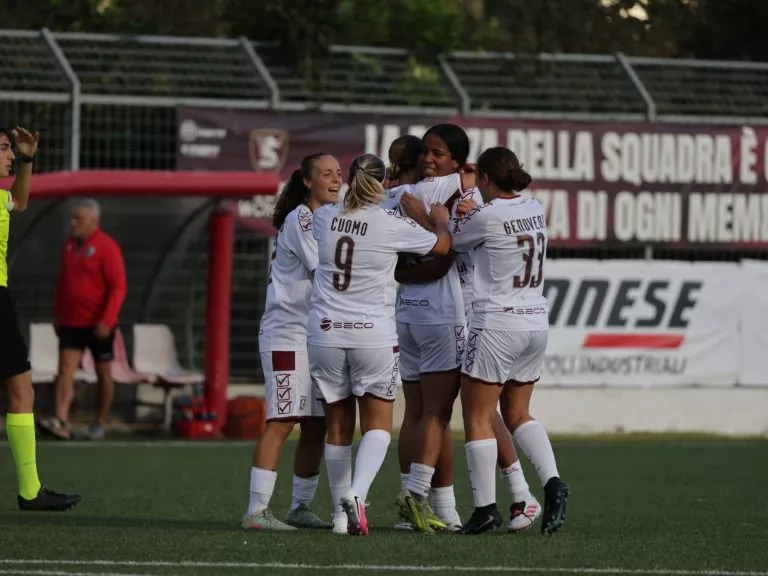 Salernitana Women, esordio travolgente in campionato