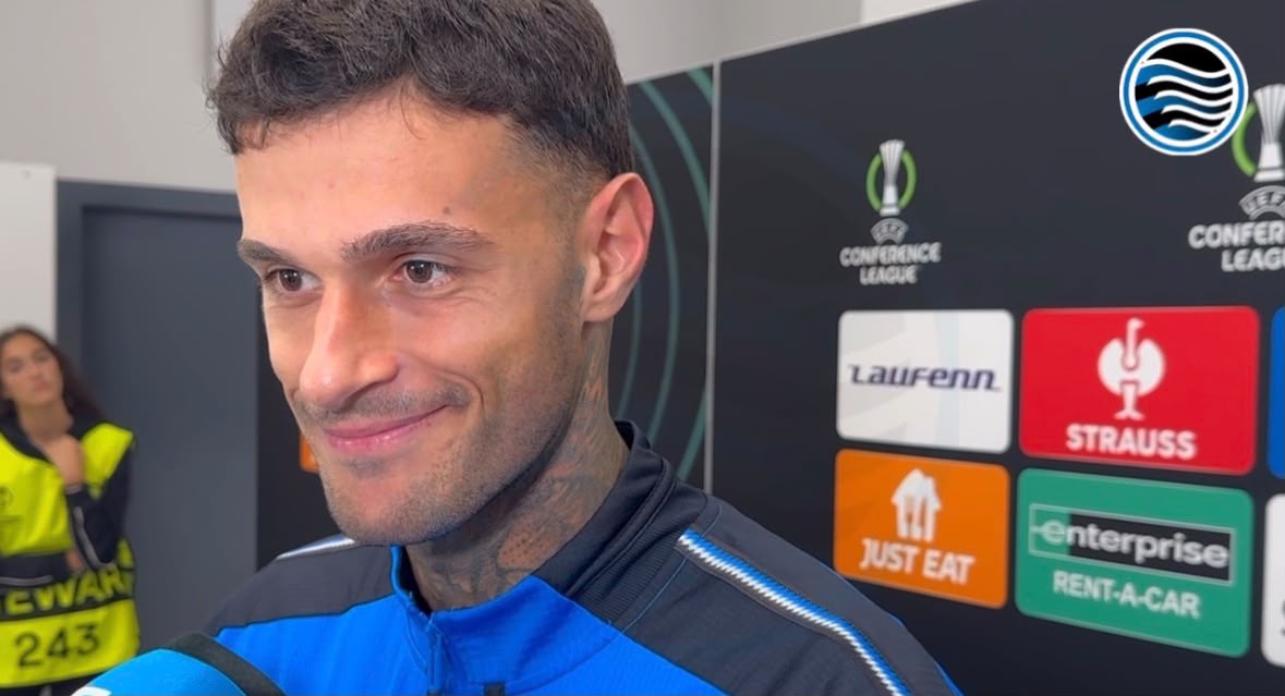 Scamacca in mixed dopo il Pafos: “Puntiamo a vincere la Conference League!”